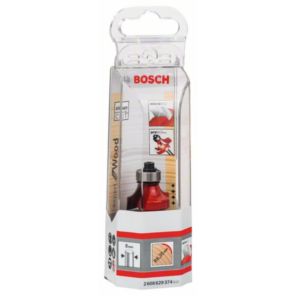 Fraise à Bois BOSCH - Diamètre 12 Mm, Queue 8 Mm - Neuf Sous Blister (réf. 2608628374)