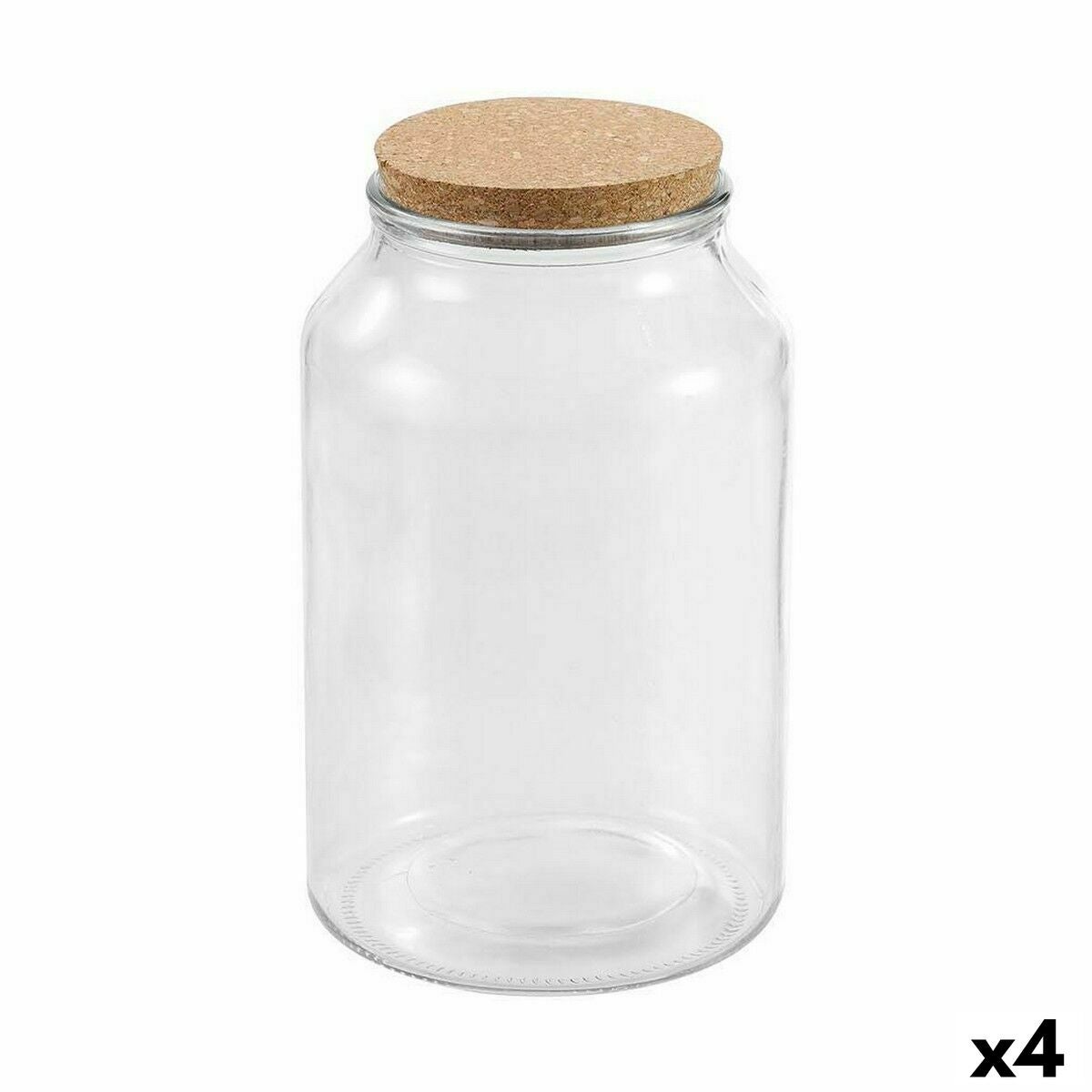 Vaso Cilindro In Vetro Trasparente WGV: 6x10 Cm, Fatto A Mano, Per Fiori, Candele E Centrotavola - 2