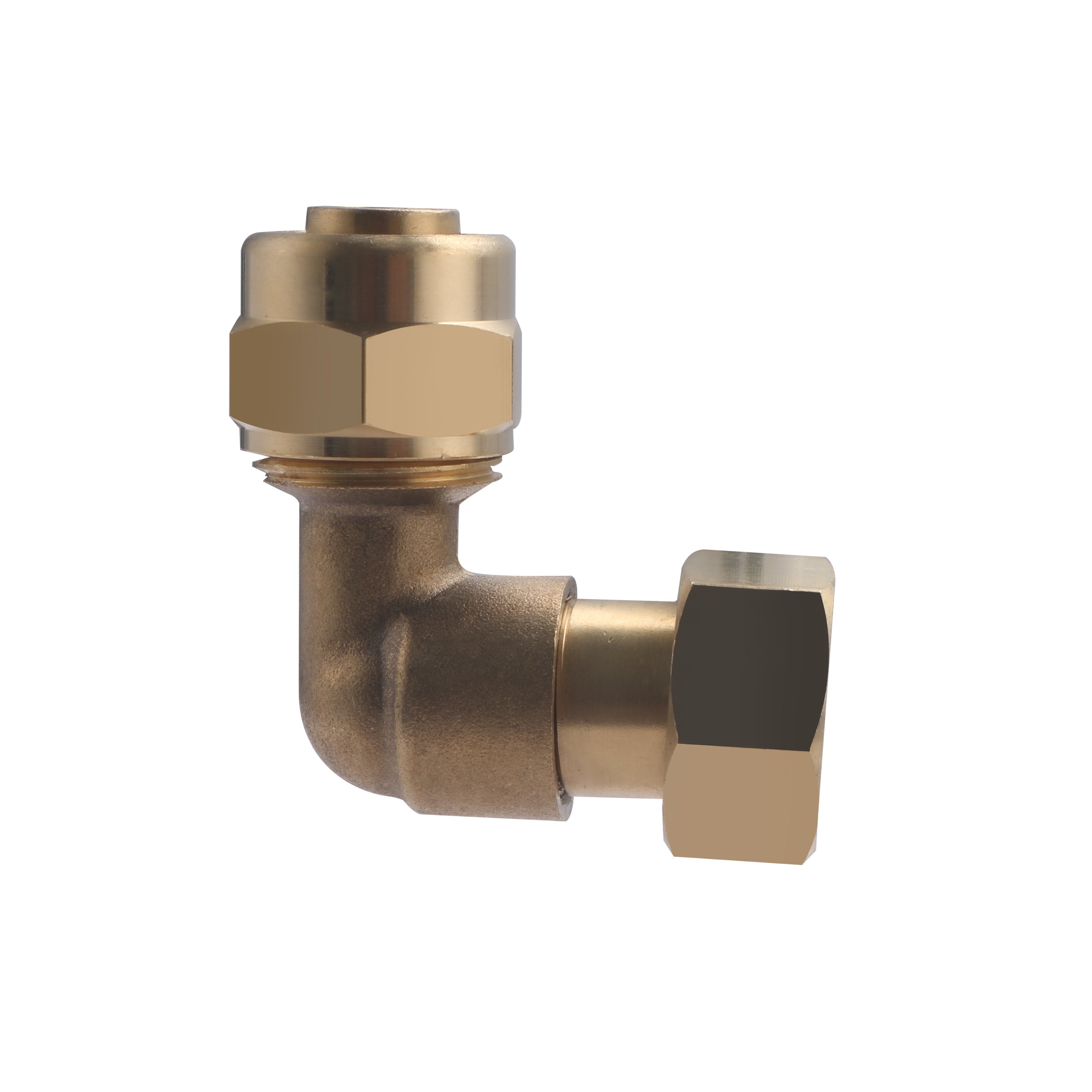 Raccord PER à Compression (à Visser) Coude Ø16 - Femelle Tournant 15x21 NOYON & THIEBAULT - 3