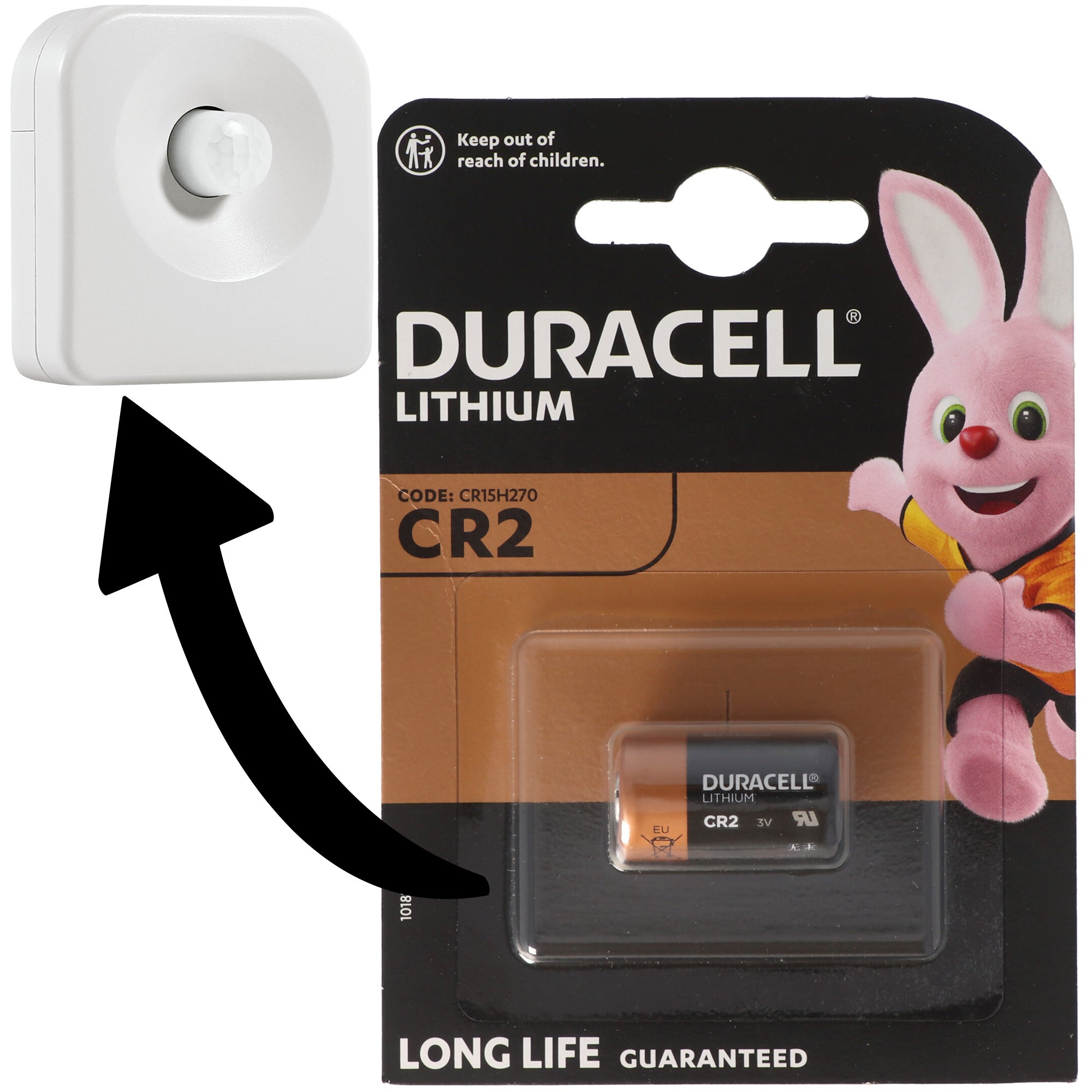 Batterie adaptée au détecteur de mouvement Osram Lightify Motion Sensor ...