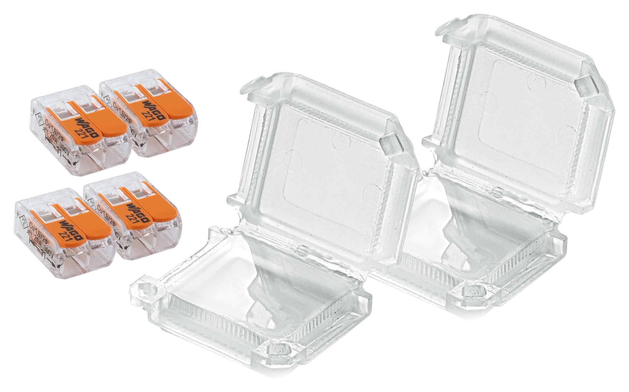 Lot De 4 Boîtiers Support Piles AA 4 Cellules 6V Avec Connecteur JR - Testeur Servo RC DIY