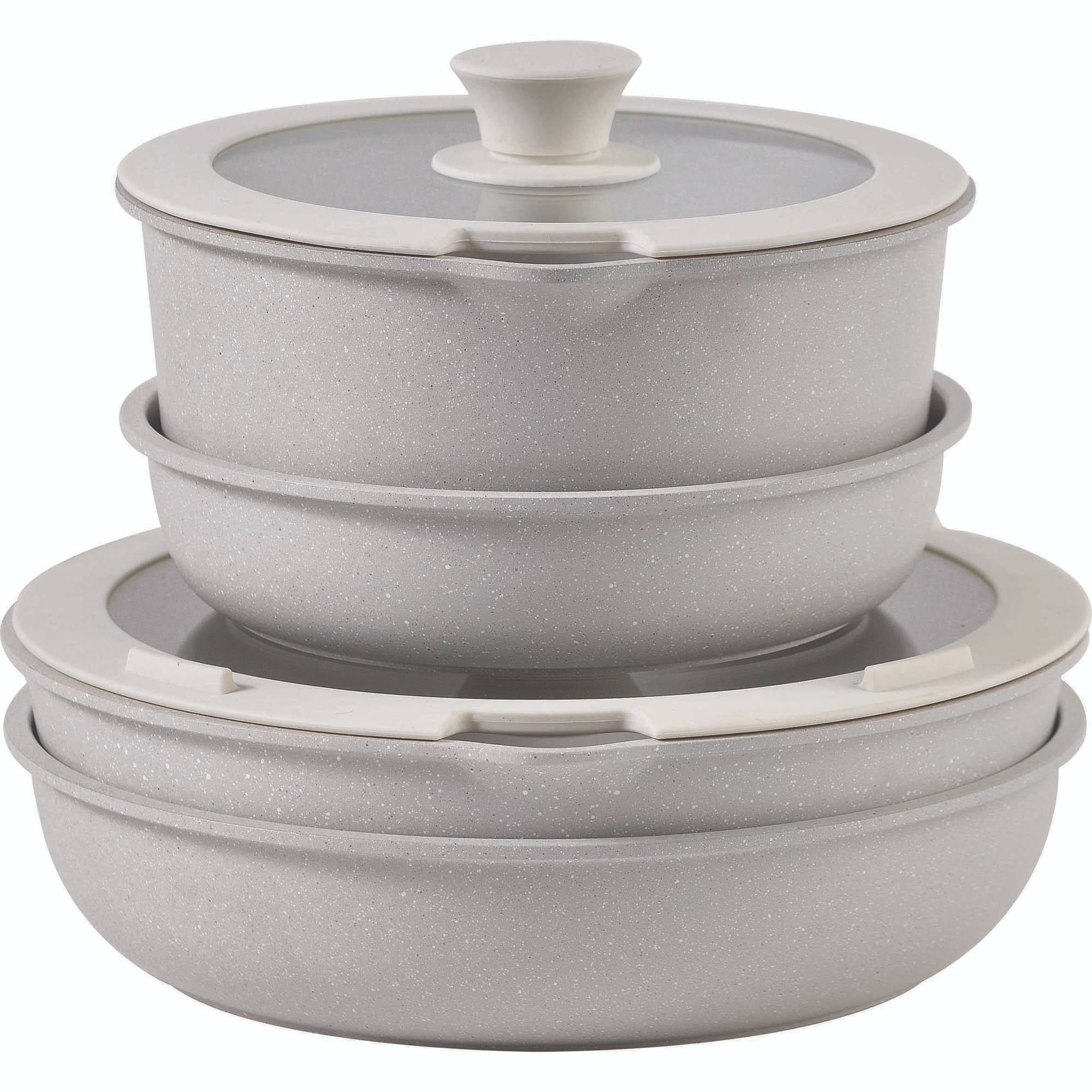 Set di pentole BERGNER Click&Cook con coltelli da cucina - 8