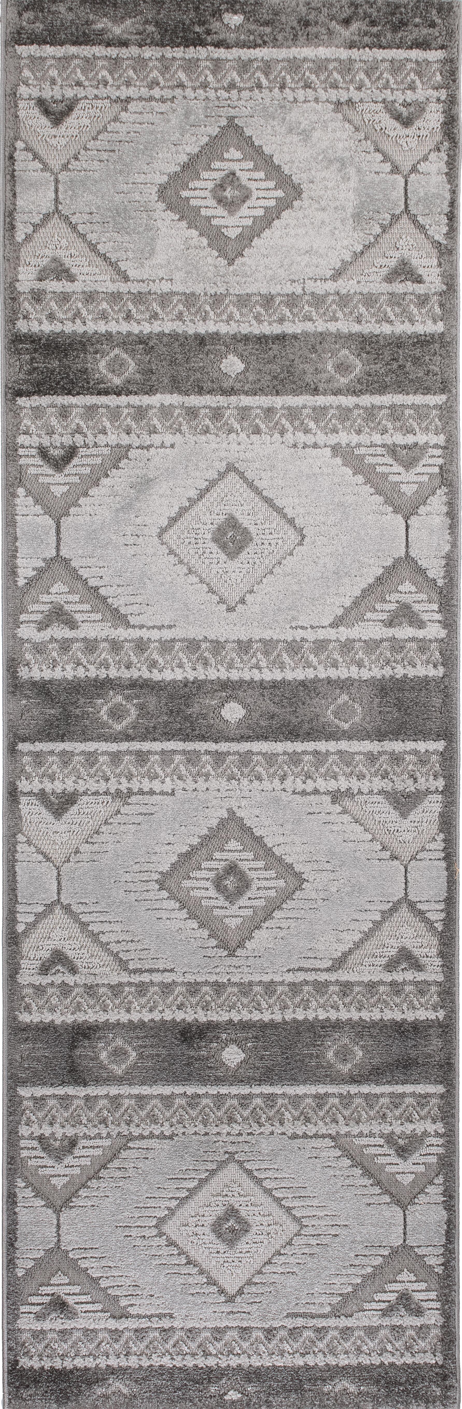 Chodnik Multidecor Chiara 80 x 240 cm aztecki szary 1 szt.