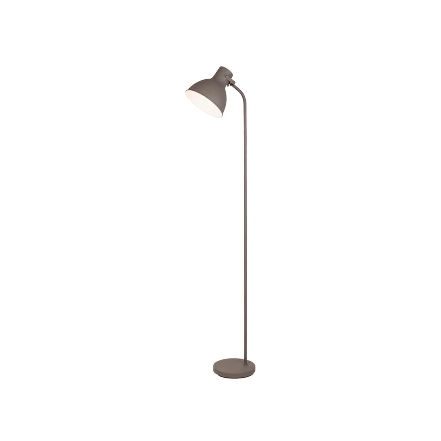 Lampa podłogowa stojąca Derek popielata 1xE27x25W wym: 160 x 23 x 30 cm metal Rabalux