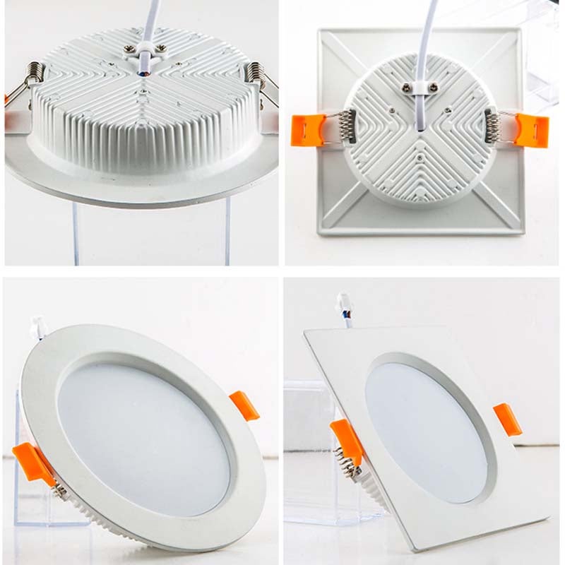 10 Faretti LED 4000K da Incasso – Profilo Sottile, Luce Naturale Bianco Neutro, Ideale per Soffitti Moderni in Casa, Ufficio, Cucina, Corridoio - 8