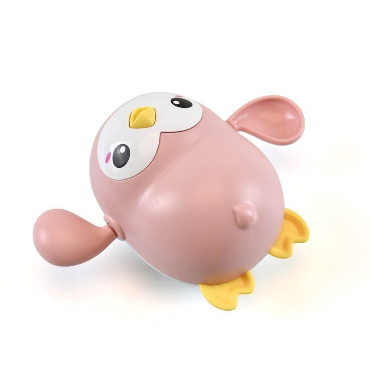 Jucarie de baie pentru copii Flippy, pinguin roz