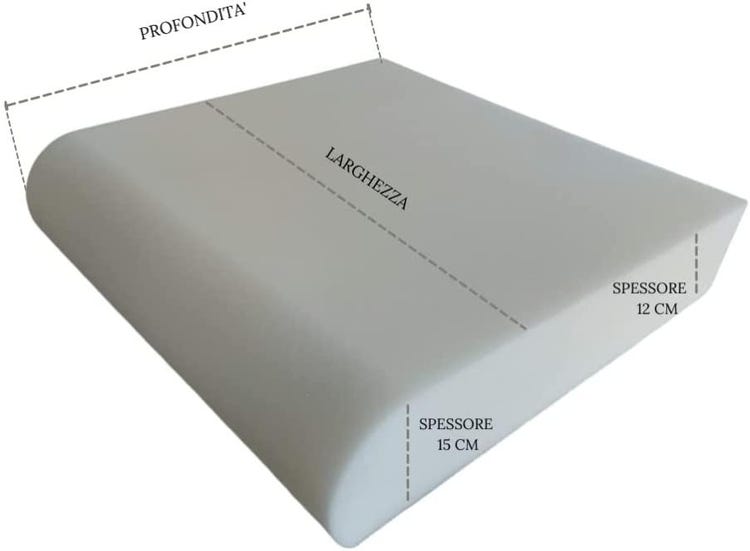Coussin de siège de canapé et de fauteuil en forme | Mousse polyuréthane | Densité 25 | Confortable et résistant - 2