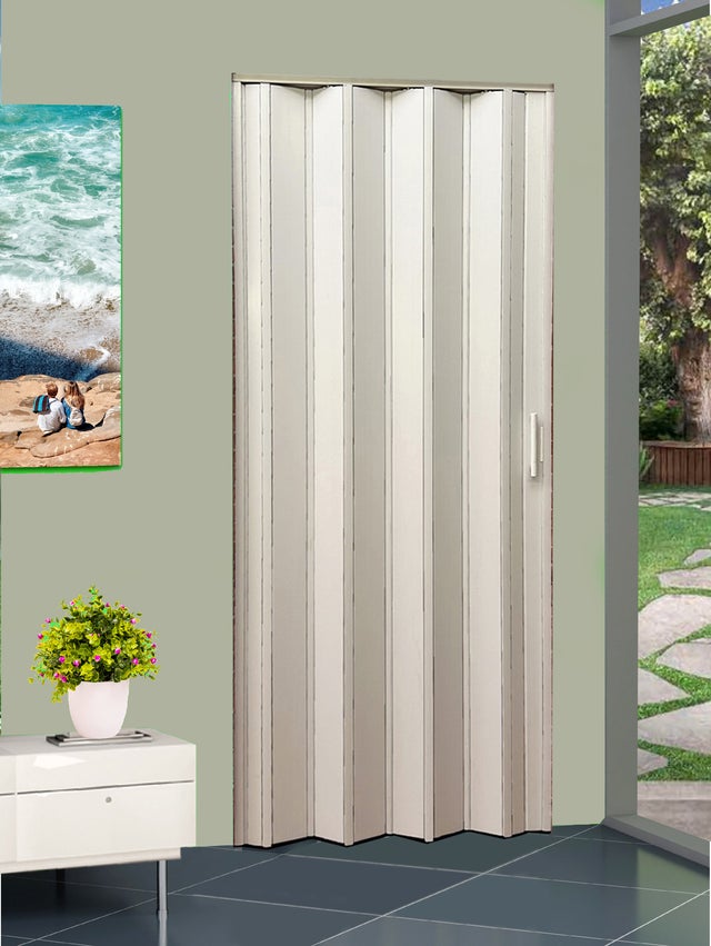 LANZI STIL Porta sanfonada Jolly (107 X 220 H – BRANCO) pronta para instalação - também ajustável no local