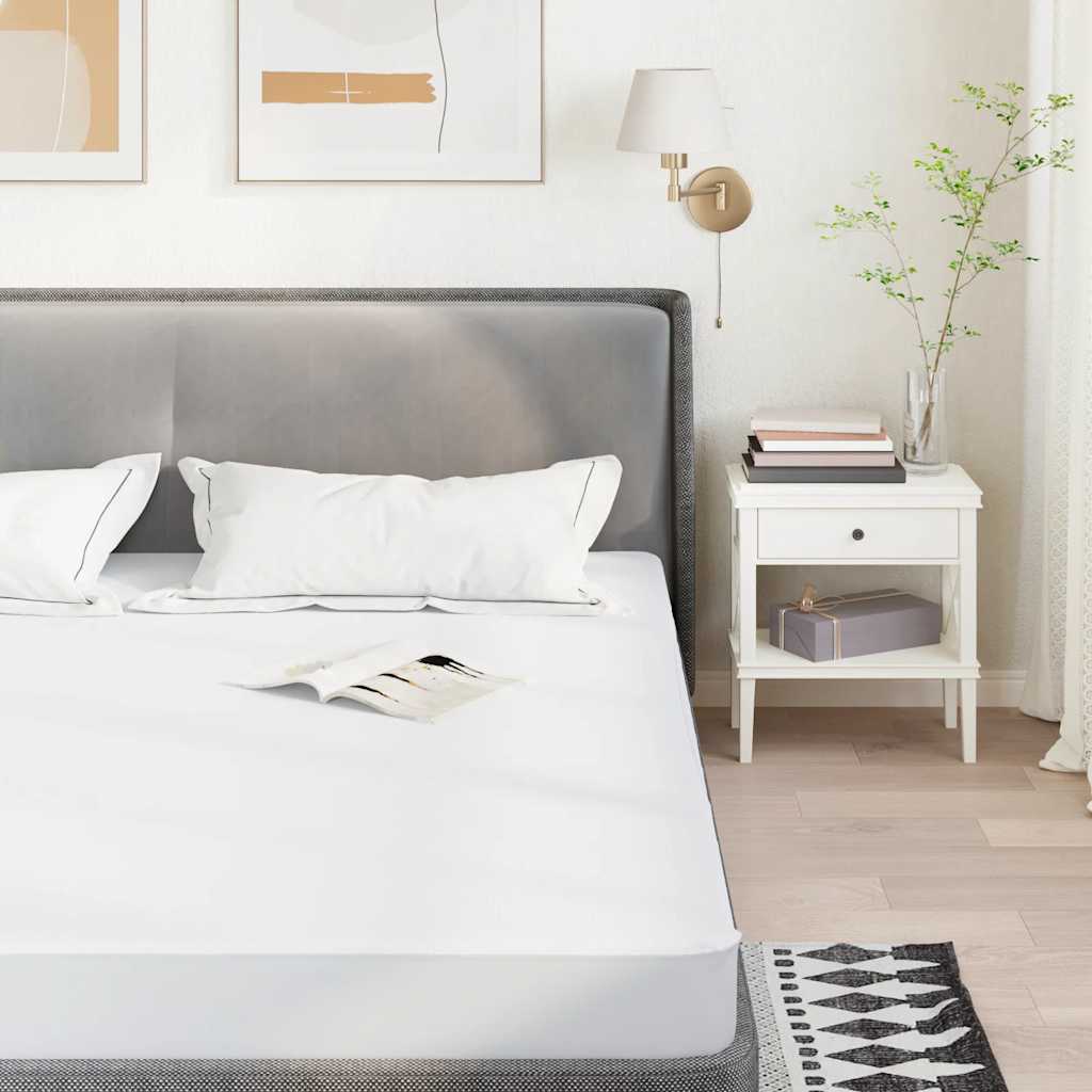 MODERNO Coprimaterasso Impermeabile 80x200 Cm, Protezione Per Incontinenza, Traspirante, Morbido, Adatto Ad Altezza Materasso Fino A 27 Cm