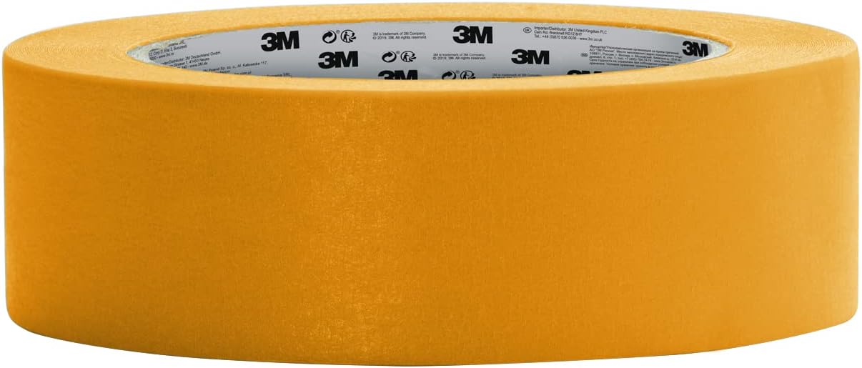 3M Lot de 6 rouleaux de ruban adhésif de masquage professionnel 2090-36 mm x 50 m - Résistant aux UV - Résistant à l'eau - Pour peinture et décoration d'intérieur et d'extérieur 3M Lot de 6 rouleaux de ruban adhésif de masquage professionnel 2090-36 mm x 50 m - Résistant aux UV - Résistant à l'eau - Pour peinture et décoration d'intérieur et d'extérieur