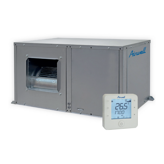 Pompe à chaleur sur boucle d'eau MONOBLOC DFMO 4.5 kW Monophasé - AIRWELL - 7MB030004
