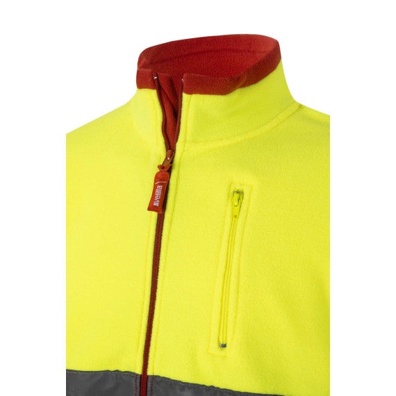 VESTE POLAIRE BICOLORE HV - 6