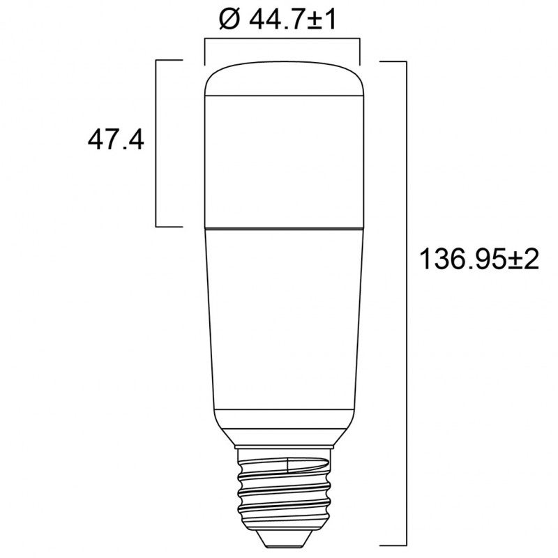 Lampe LED ToLEDo Stick - 10W - 4000K - 2