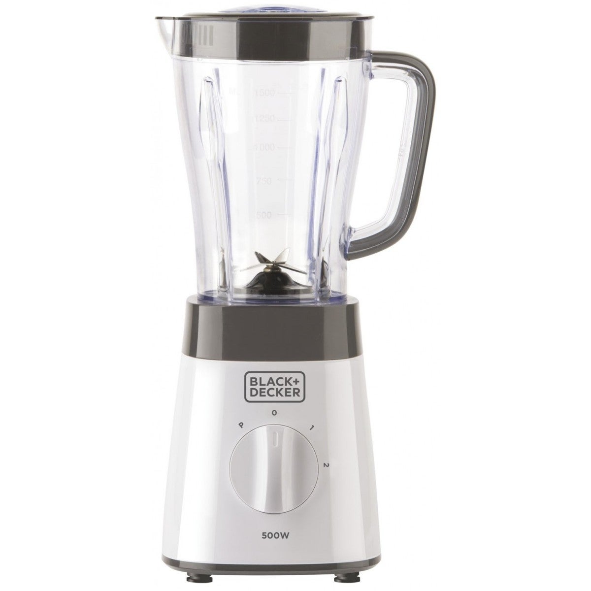 Blender Black+Decker BXJB500E 500W 1,5L plastik biały