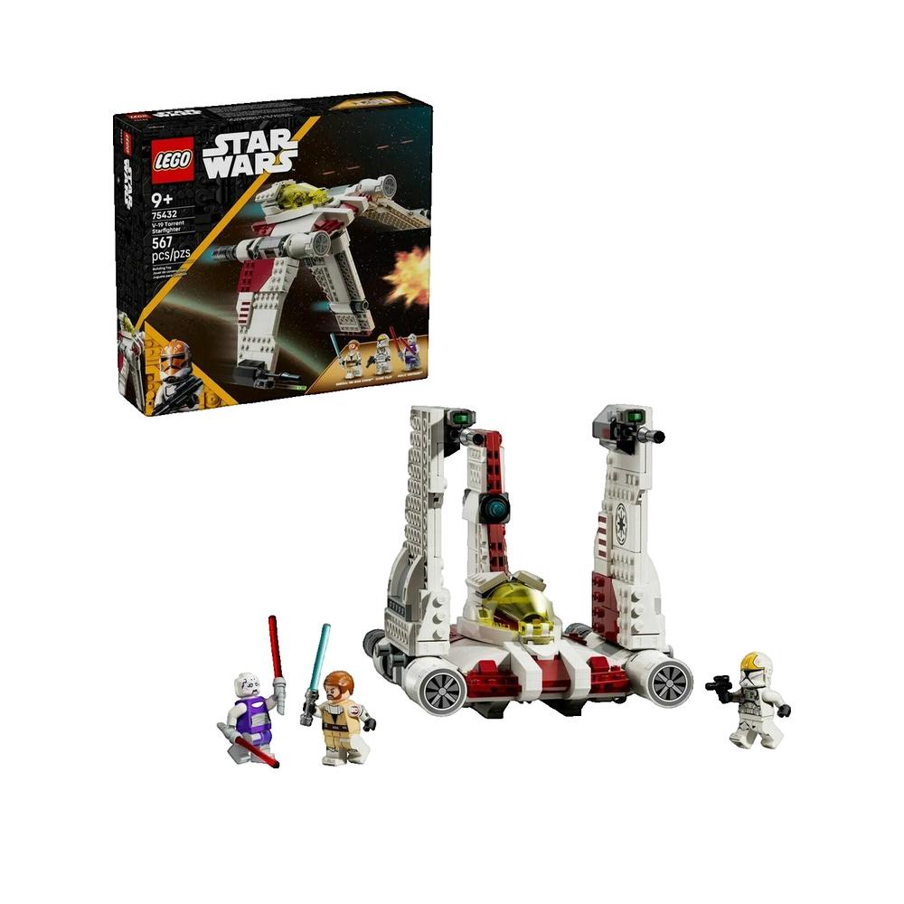 Zestaw konstrukcyjny LEGO Chasseur V-19 Torrent z 567 elementami i 3 minifigurkami