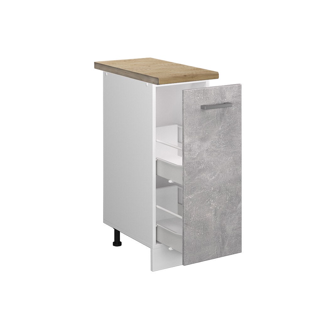 Vicco Szafka apteczna R-Line, Beton, 30 cm , BP Dąb
