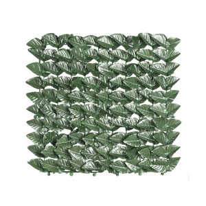 Siepe Artificiale Verdelook Edera | 1.5x3 M, Foglie In Poliestere | Decorazione Giardino, Balcone