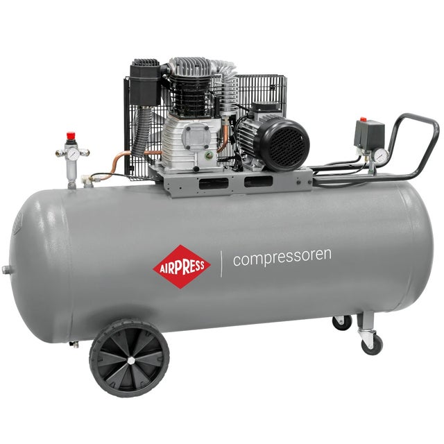 COMPRESOR DE AIRE DE DOS PISTONES AIRPRESS HK 600-270 10 BAR 4 CV / 3 KW 400 V 415 L/MIN 270 L