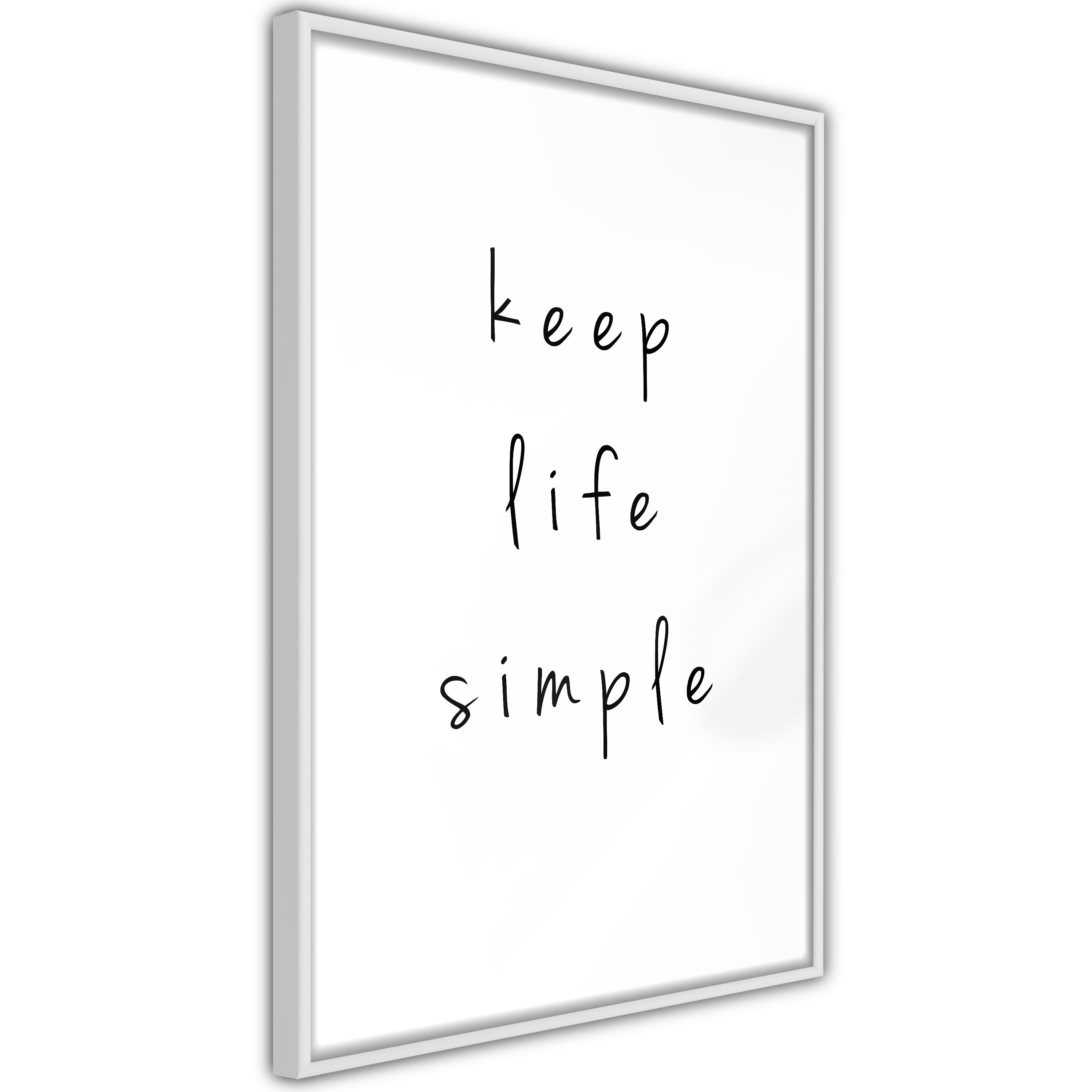 Poster et affiche - Simple Life 30x45 cm | Leroy Merlin