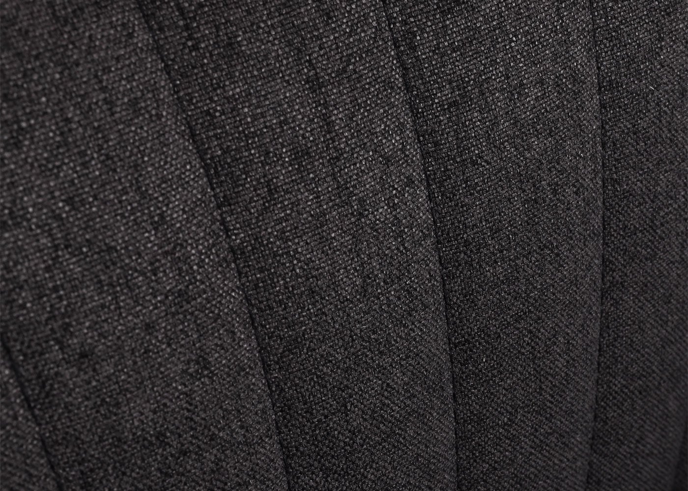 Taburete de bar x1 giratorio con reposabrazos giratorio y reposapiés en tela gris oscuro con base de meta 04_0008587 - 2