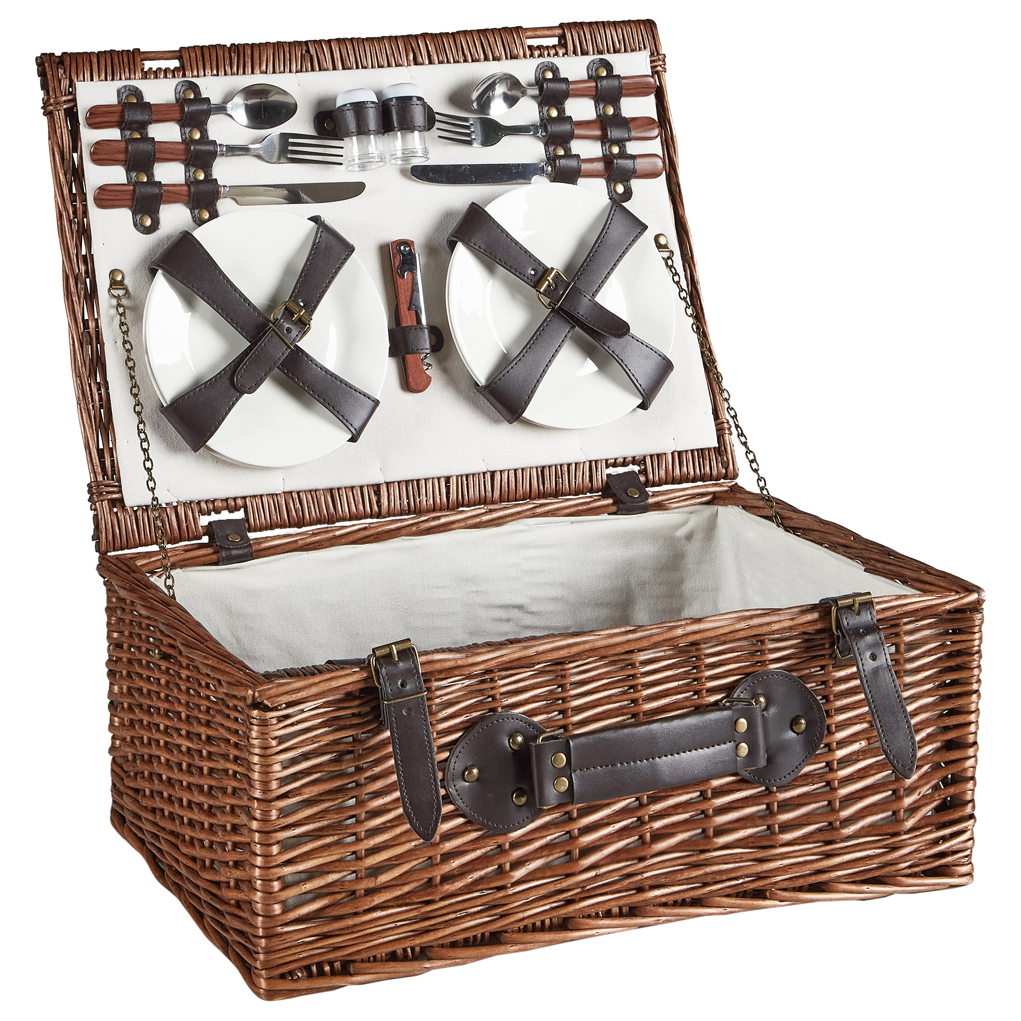 Coș de picnic PRUNEAU Răchită Maro