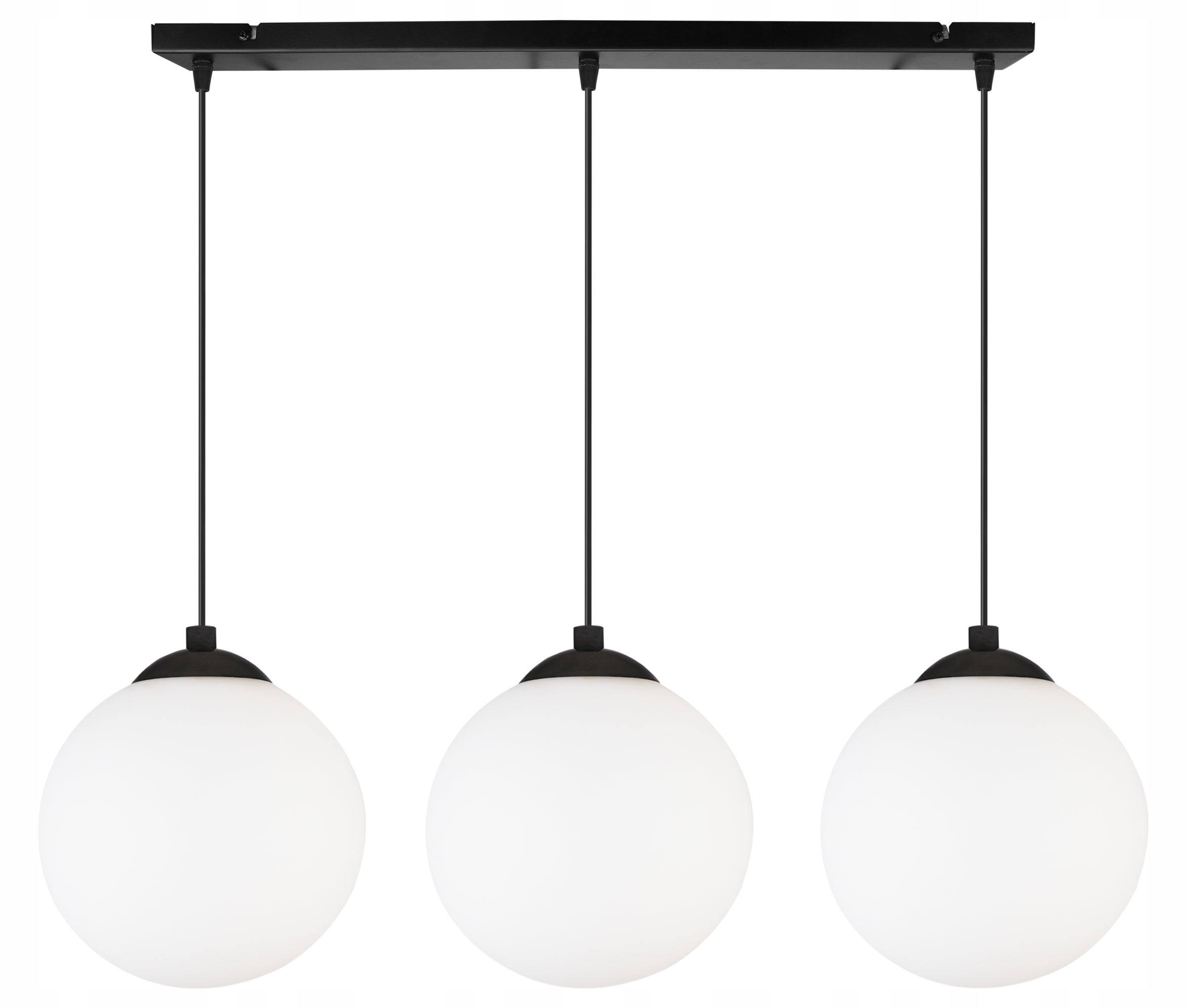Lampa sufitowa wisząca Florence classy 3xE27 abażur kule białe Light Home LH