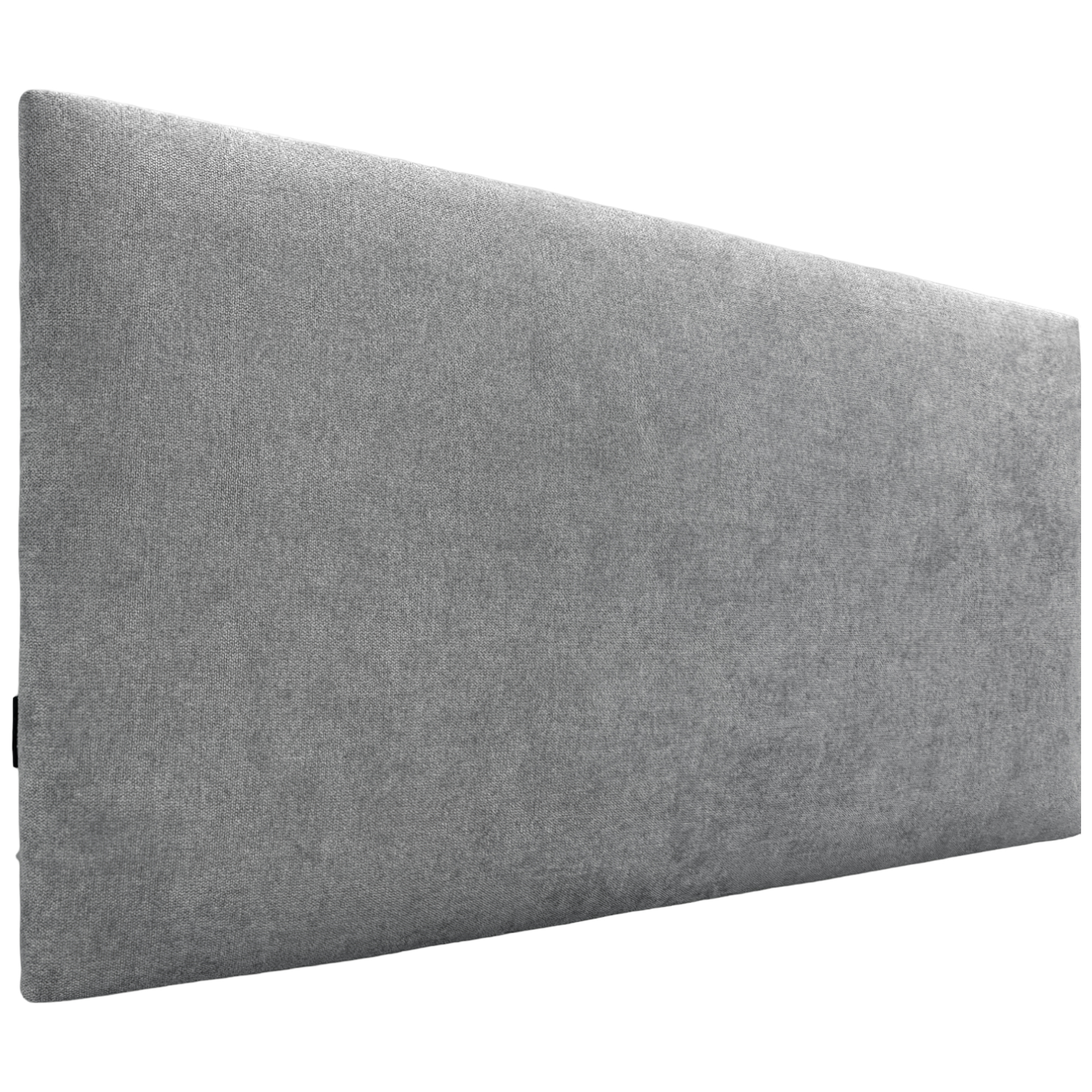 Dhome cabecero de tela aqualine liso 110x50cm camas 105 - gris
