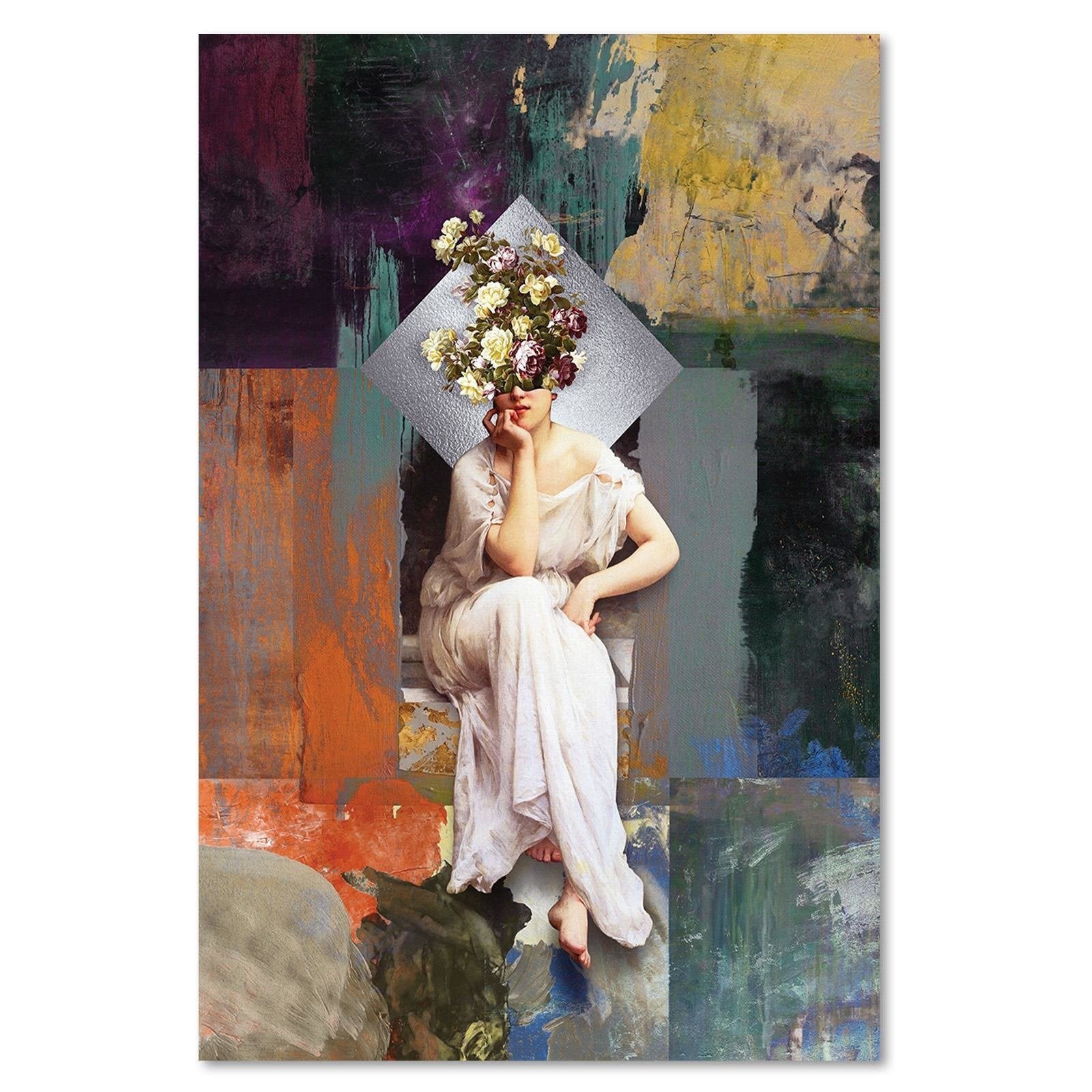 Tableau oeuvre d'inspiration xxl - 50 x 70 cm - 2