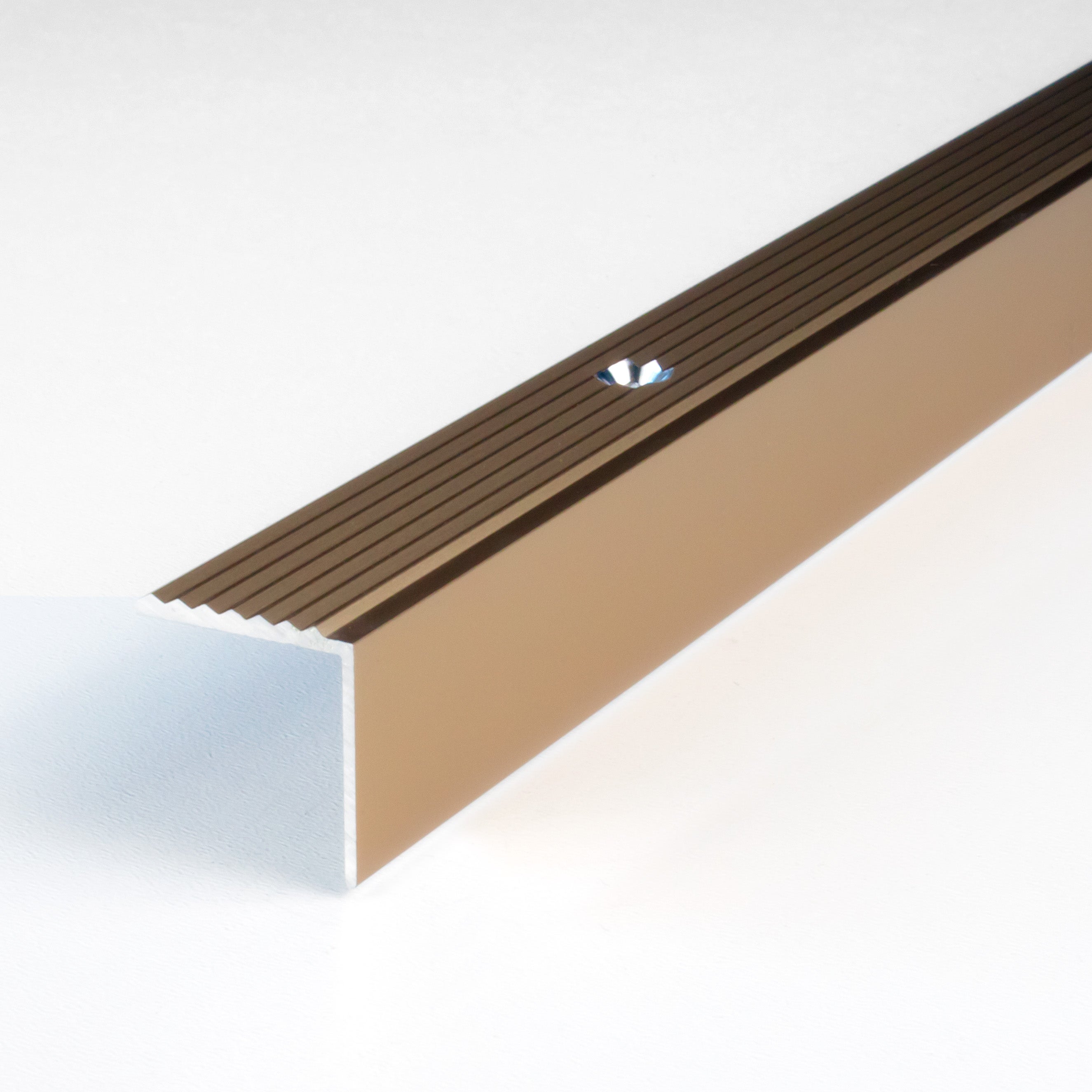 PROVISTON Profilé pour nez de marche Cornière en aluminium 20 x 20 x 1000 mm Argenté - 8