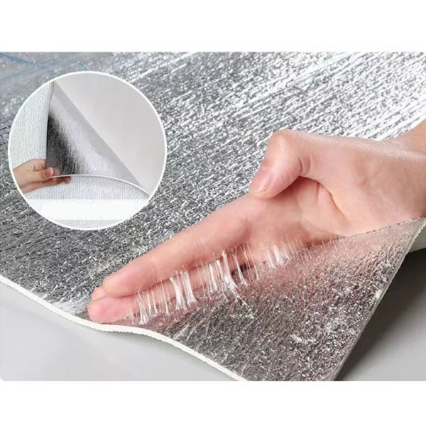 20 peças adesivos de piso antiderrapantes de mármore à prova d'água e umidade para banheiro sala de estar 11,8 pol. x 11,8 pol. - 6