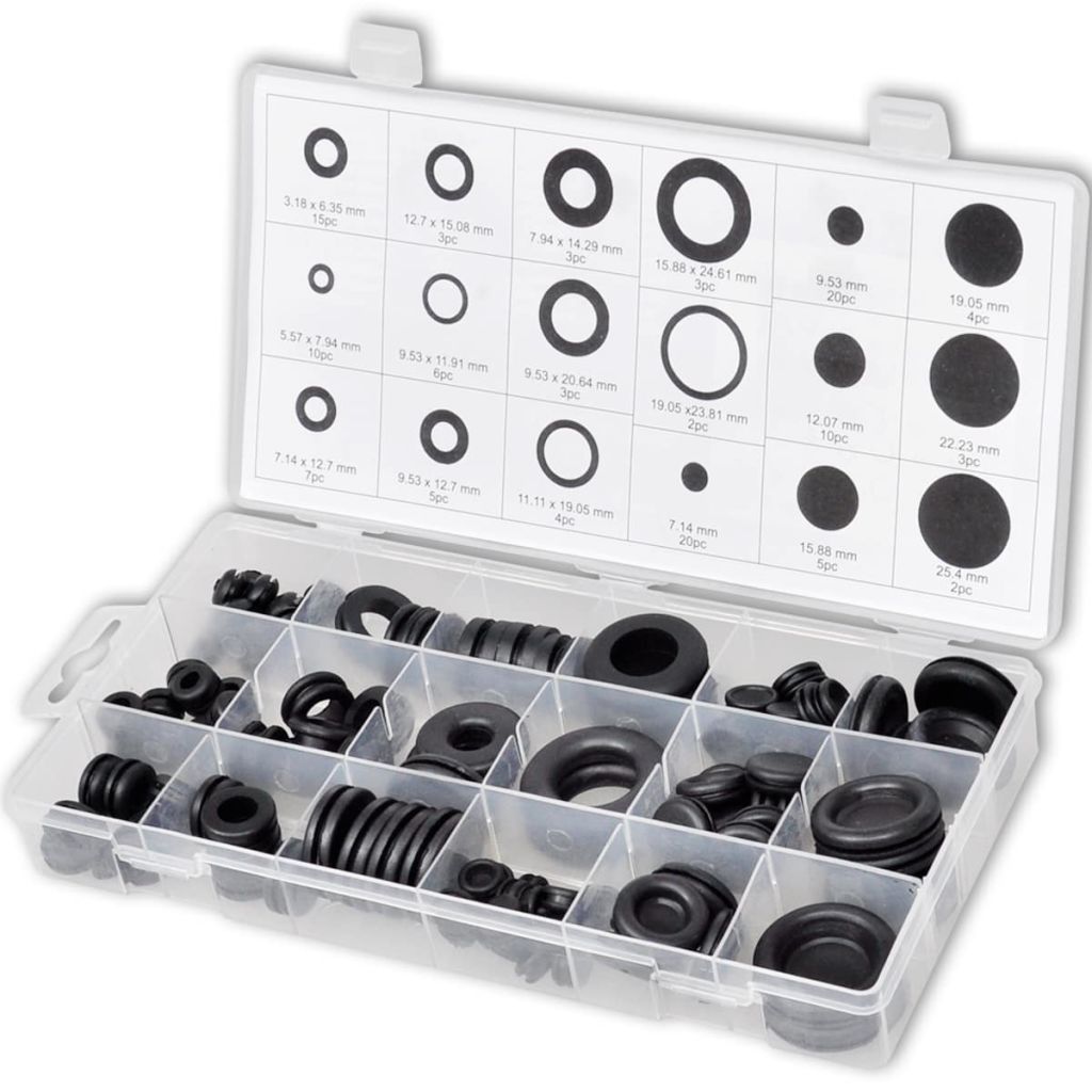 Lot De 12 Œillets En Caoutchouc Pour Moto Honda (CG125, CB100, CB550, Etc.) - Fixation Carénage Et Pièces