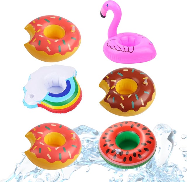 Bouée gonflable ronde xxl pour piscine & plage ultra confort flotteur deluxe - r