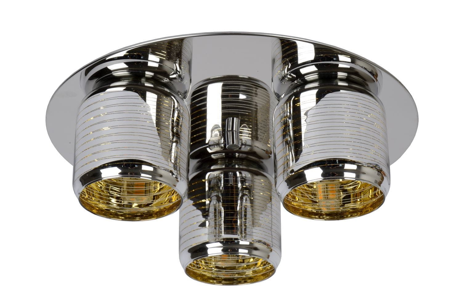 Plafonnier ERYN - Chrome - 3xG9 - Lucide - 2