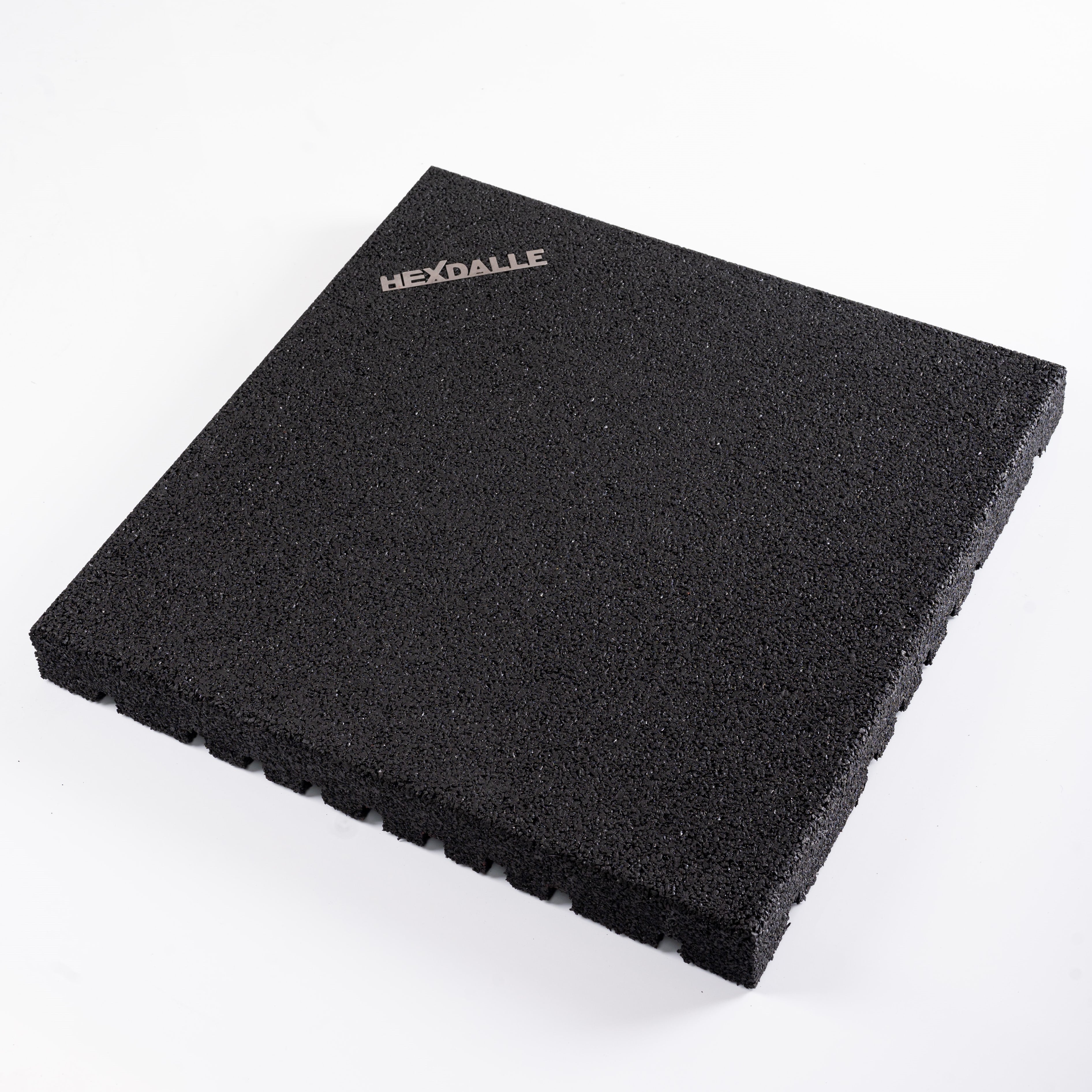Lot de 20 dalles de sport intérieur HEXDALLE® HAI – 25 mm – Noir – 5 m² - 2