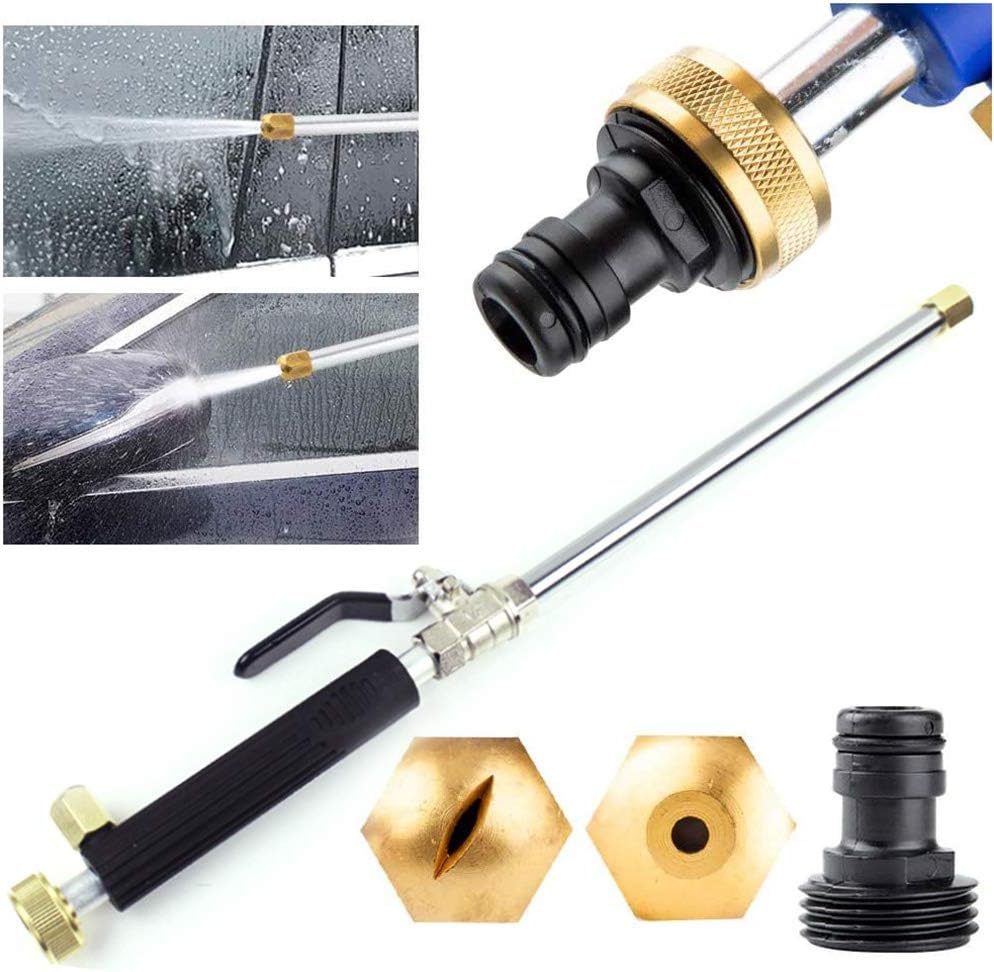 Pistolet Eau Haute Pression Avec 2 Buses De Nettoyage Buse Douche Pistolet Eau Haute Pression Avec 2 Buses De Nettoyage Buse Douche