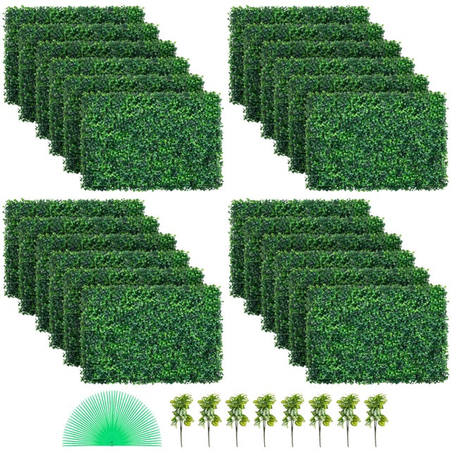 Painéis de buxo artificiais SucceBuy 24
