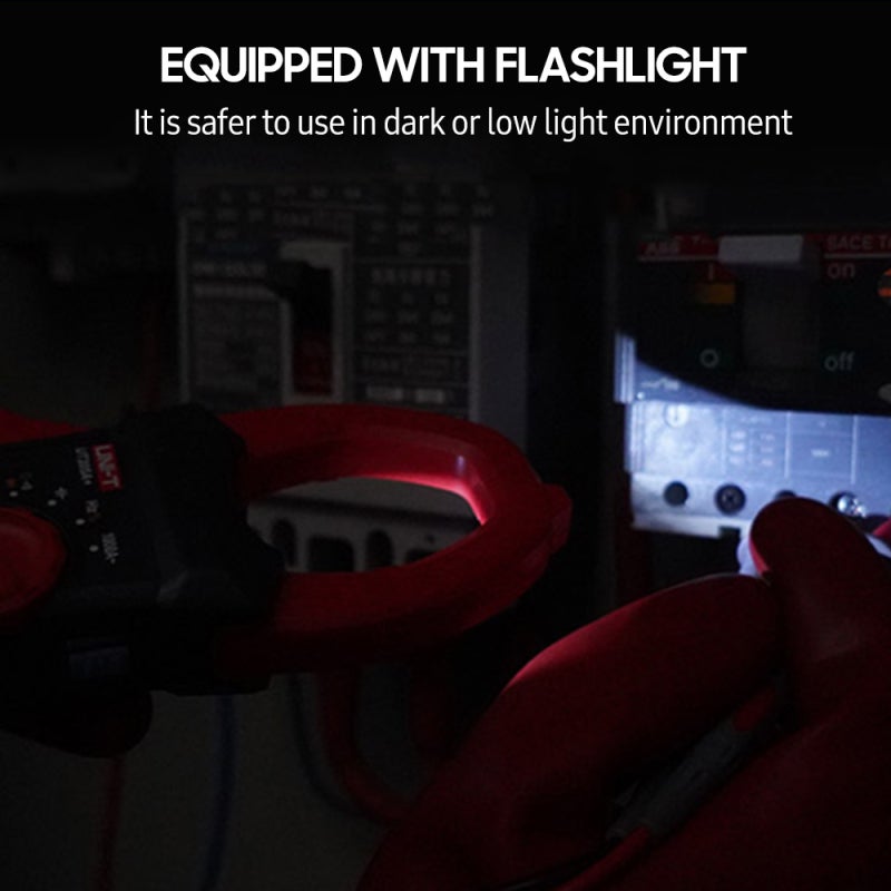 Multimètre numérique universel à pince UT206A+, 6 099 points, sélection automatique - 2