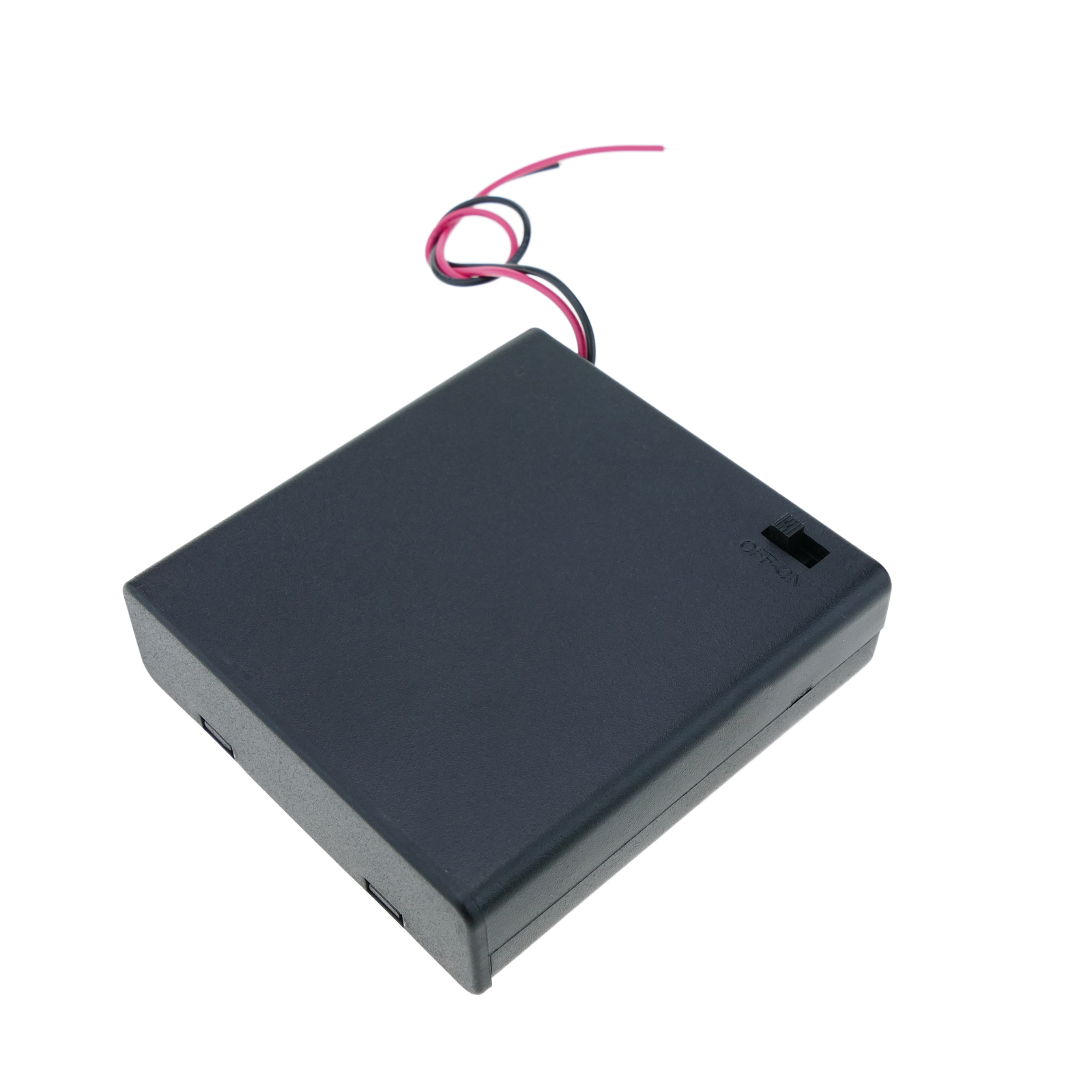 Titulaire dans la case pour 4 AA LR6 1.5V avec interrupteur - 2