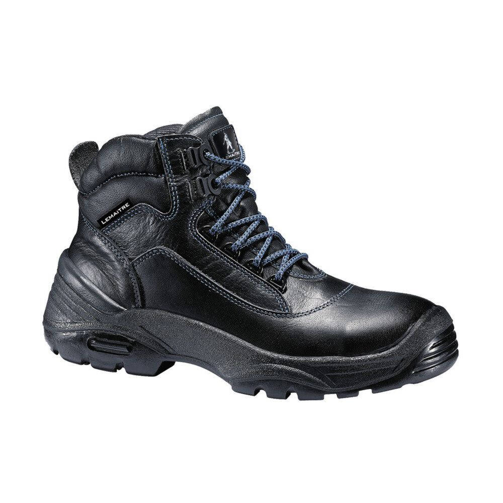 Chaussures De Sécurité Lemaitre Daytona S3 SRC - Modèle Haut, Couleur Noir/marron, Taille 43, Norme S3 SRC