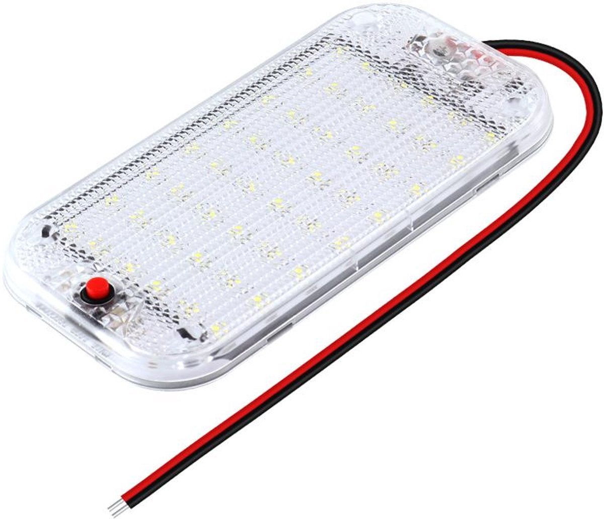 Lampă de tavan LED cu întrerupător pentru autorulote, caravane, microbuze și bărci (2 bucăți)