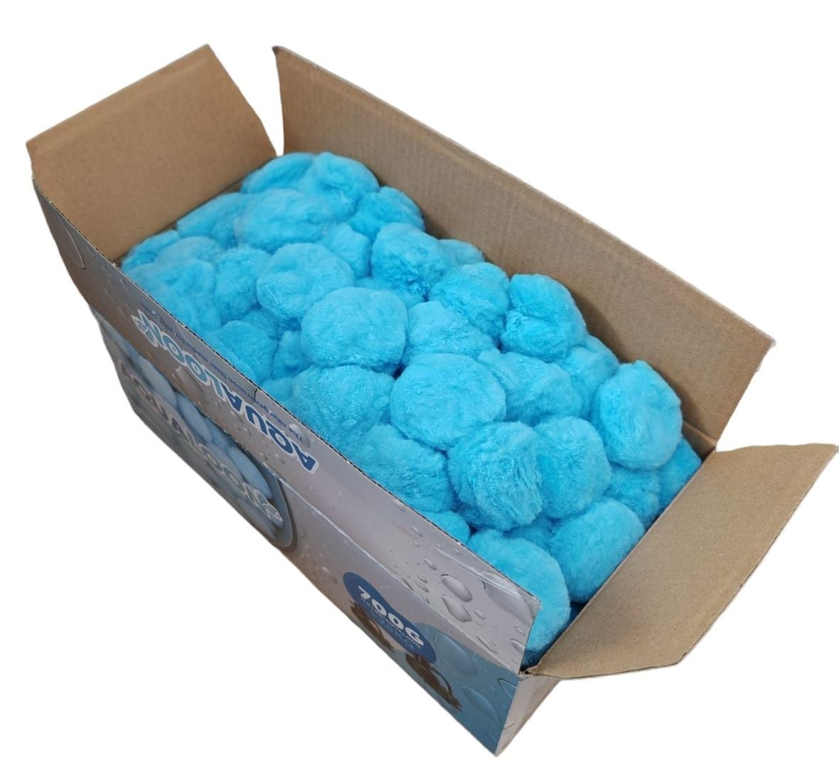 COIL Kulki filtracyjne Aqualoon BLUE do pompy piaskowej do basenu opakowanie 700g zastępuje 25kg piasku - 6