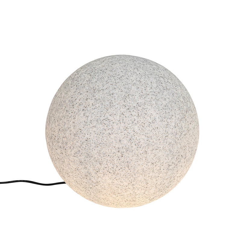 Nowoczesna lampa zewnętrzna szara 45 cm IP65 - Nura