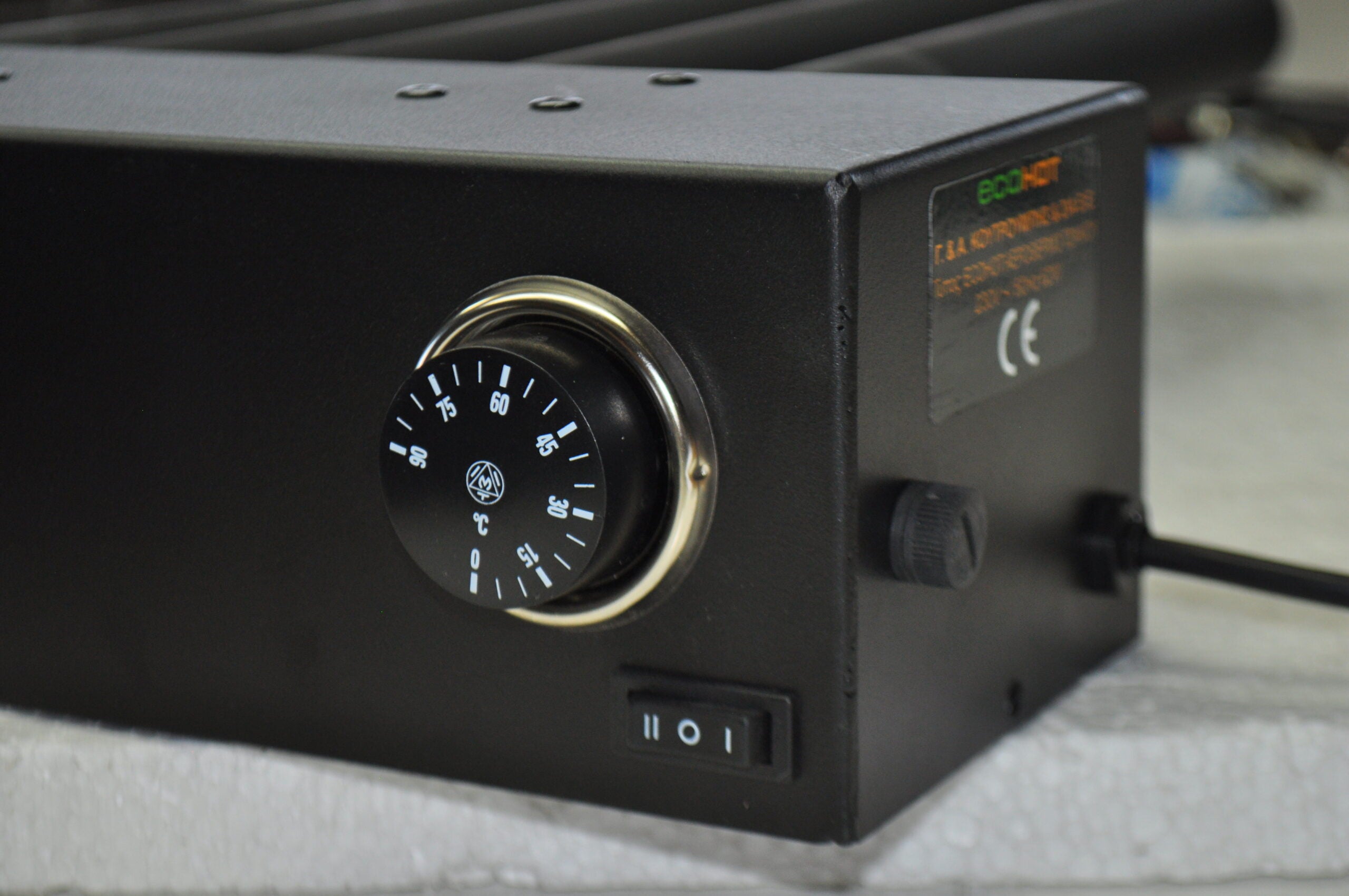 Récupérateur de chaleur en acier inoxydable avec thermostat et filtre. - 2