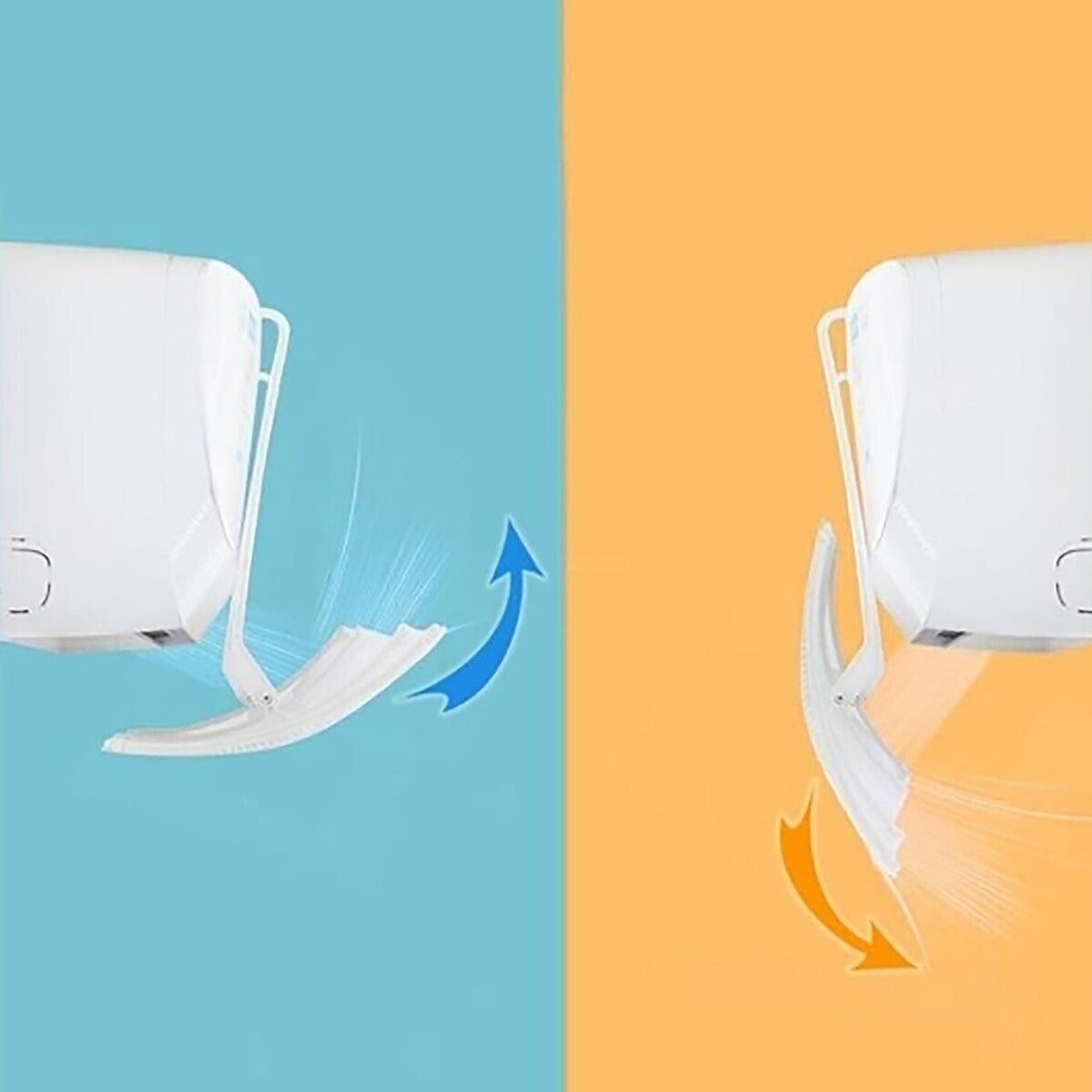 DEFLETTORE CONDIZIONATORE ARIA CONDIZIONATA CLIMATIZZATORE DEVIATORE UNIVERSALE - 5