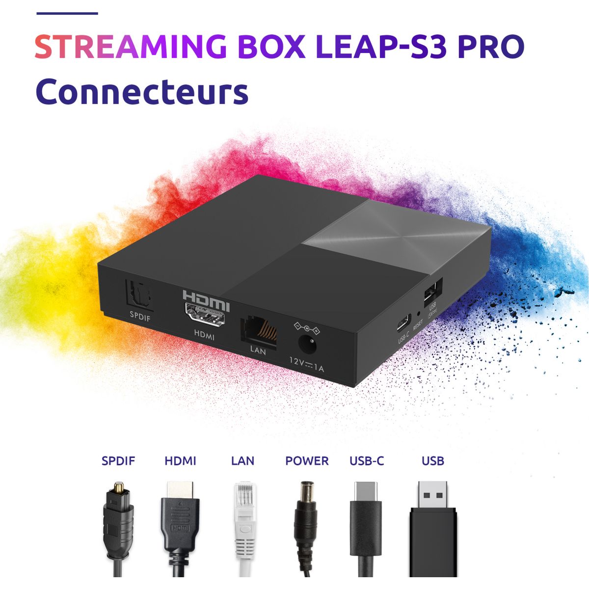 Strong LEAP-S3 PRO Google TV Box HDMI 4K Ultra HD Android Nero - 4