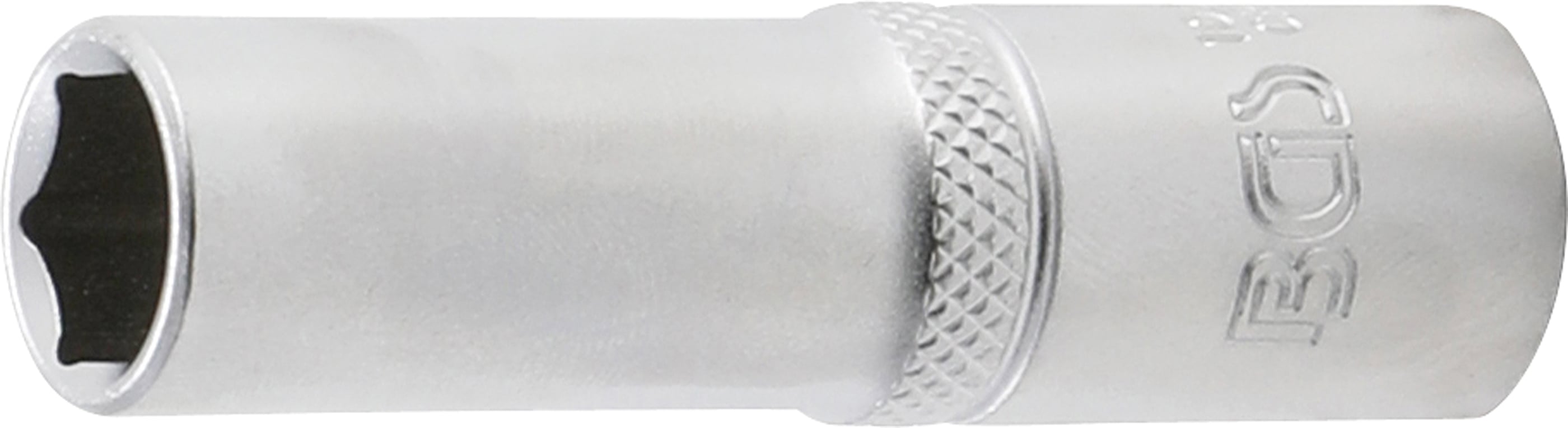 BGS Klucz nasadowy sześciokątny długi Napęd kwadratowy wewnętrzny 10 mm (3/8") SW 11 mm - 10531