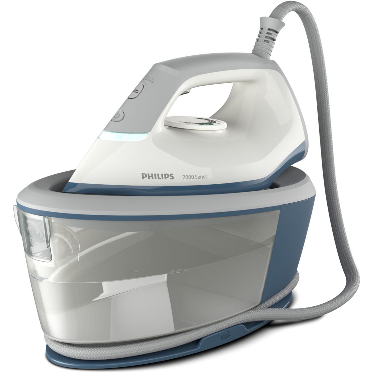 Stacja parowa Philips Serii 2000 lekka i kompaktowa z ciągłym parowaniem 110 g/min