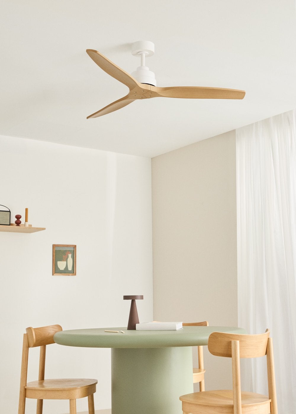 Ventilatore da soffitto da 65 cm con luci, ventilatore da soffitto con