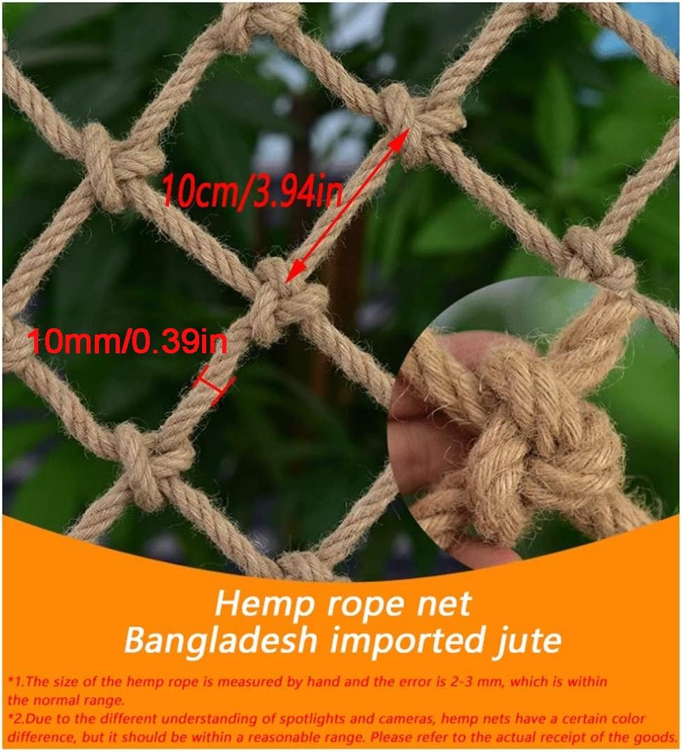 1m x 2m Filet de Protection pour Escalier, Balcon, Enfants et Animaux, Filet Anti-Chute Résistant aux UV et au Vent - 2