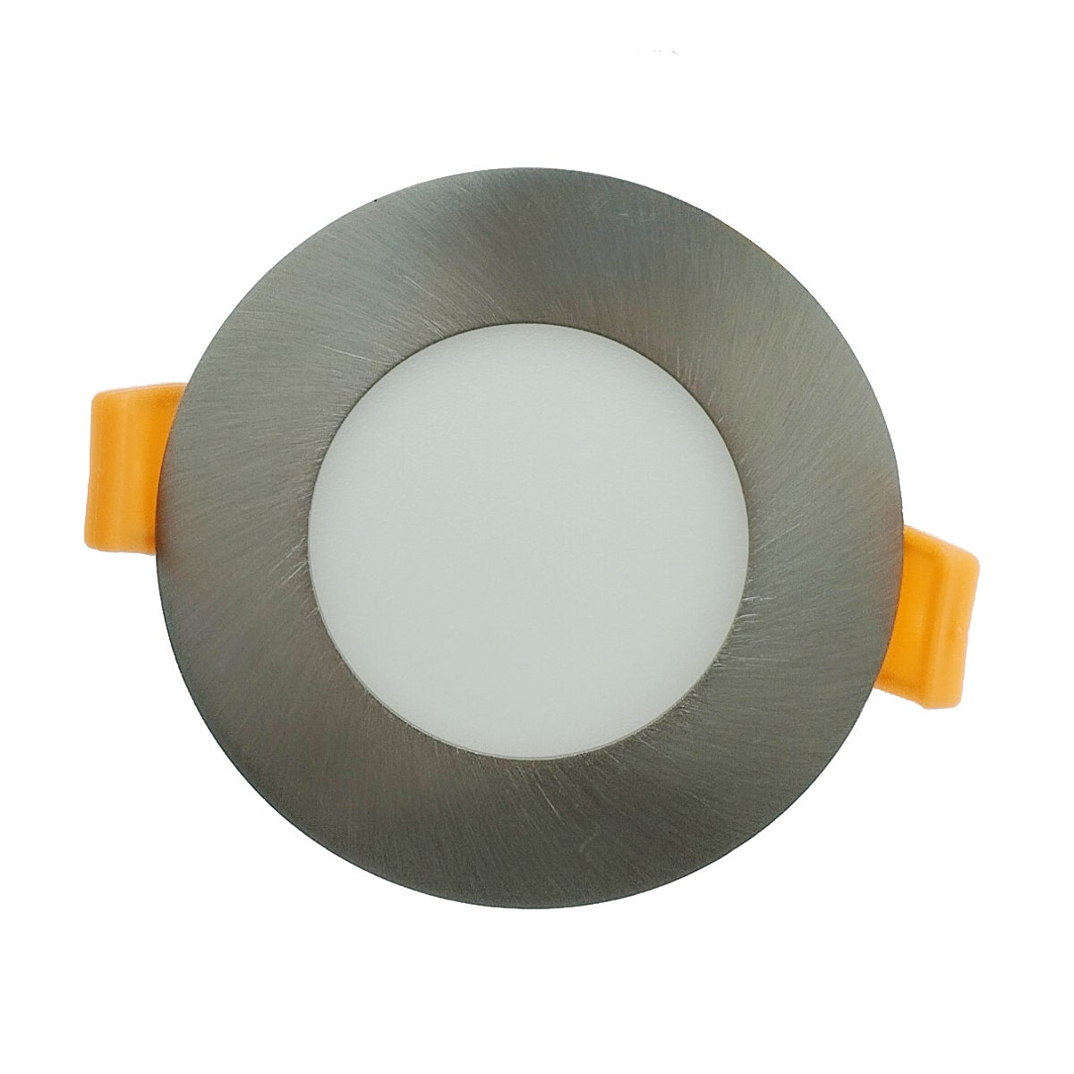 Mini Faretto Led Da Incasso Rotondo 5W AC/DC 12V DC 24V Bianco Neutro Foro 60mm Colore Alluminio Satinato 87083471